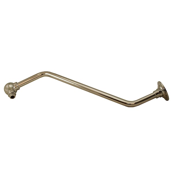 Chrome Plated 18" Double Offset Shower Arm